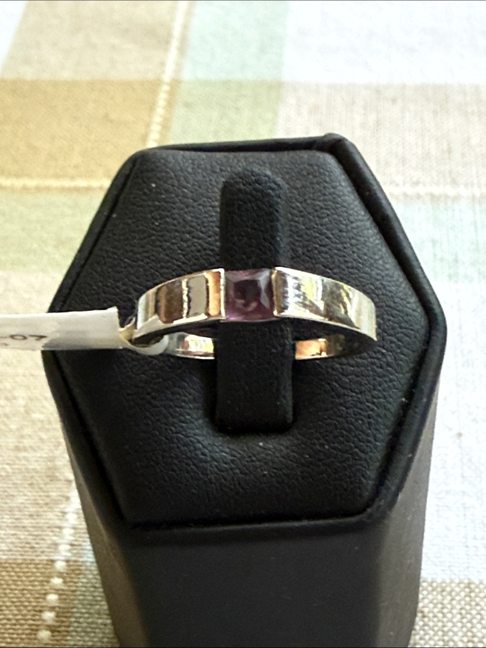 Fashion Ring Amethyst Stone NWT